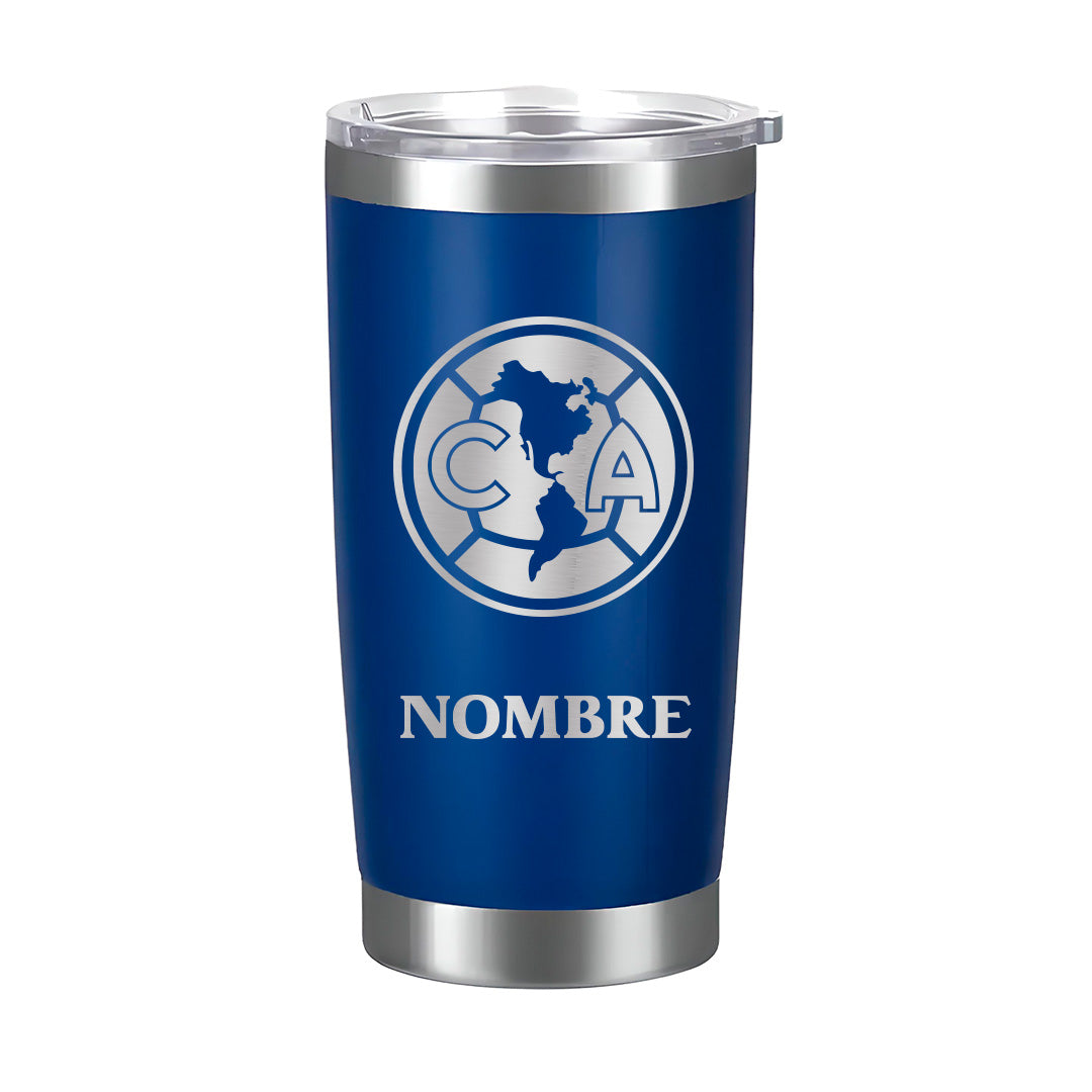 Termo Club América 20oz - Personalizado con Nombre