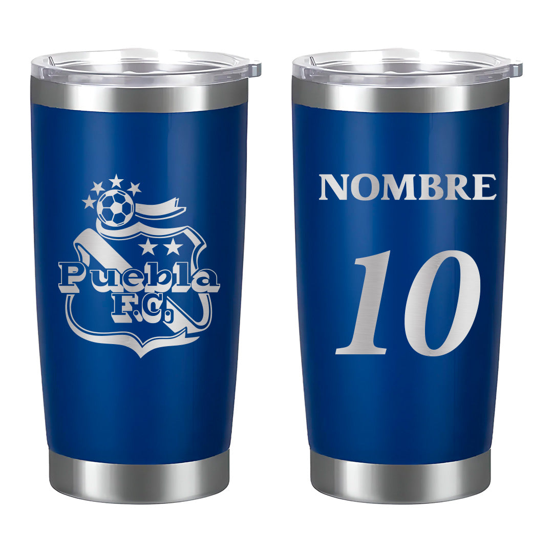 Termo Puebla 20oz - Personalizado Nombre y Número