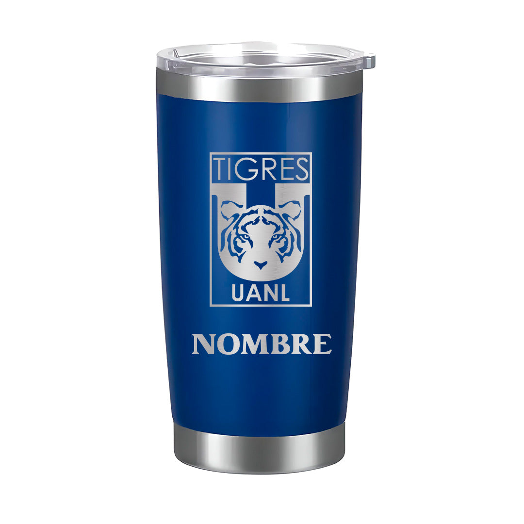 Termo Club Tigres 20oz - Personalizado Nombre