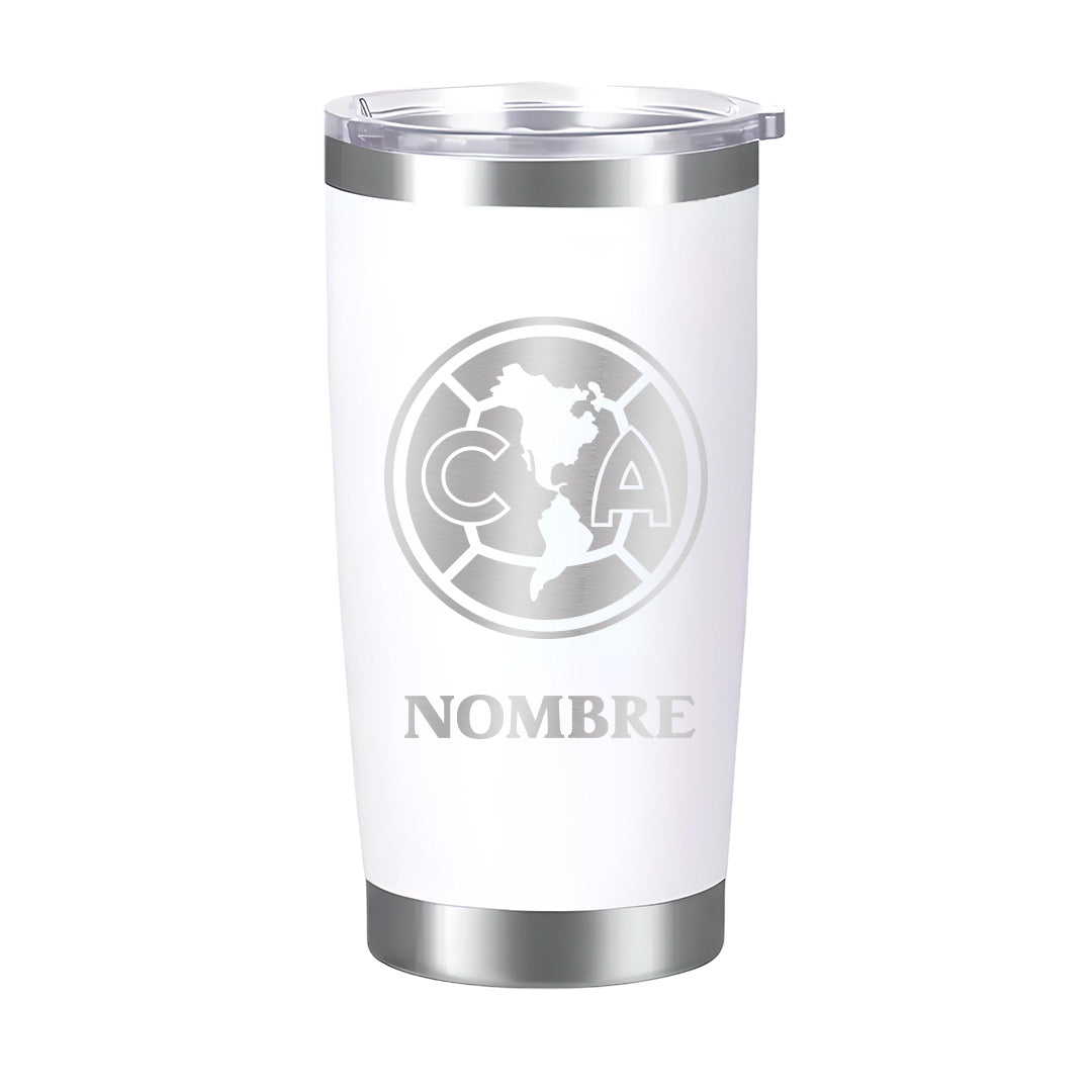 Termo Club América 20oz - Personalizado con Nombre