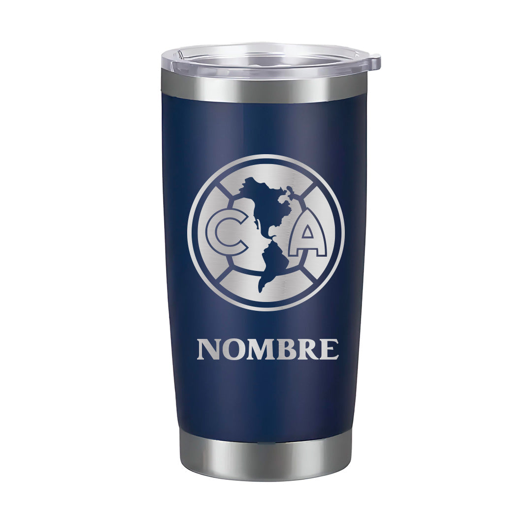 Termo Club América 20oz - Personalizado con Nombre