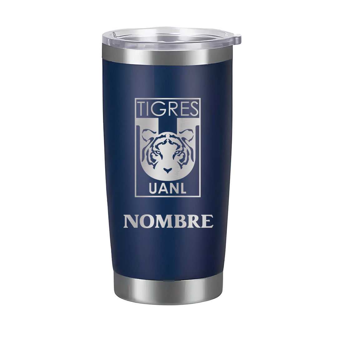 Termo Club Tigres 20oz - Personalizado Nombre