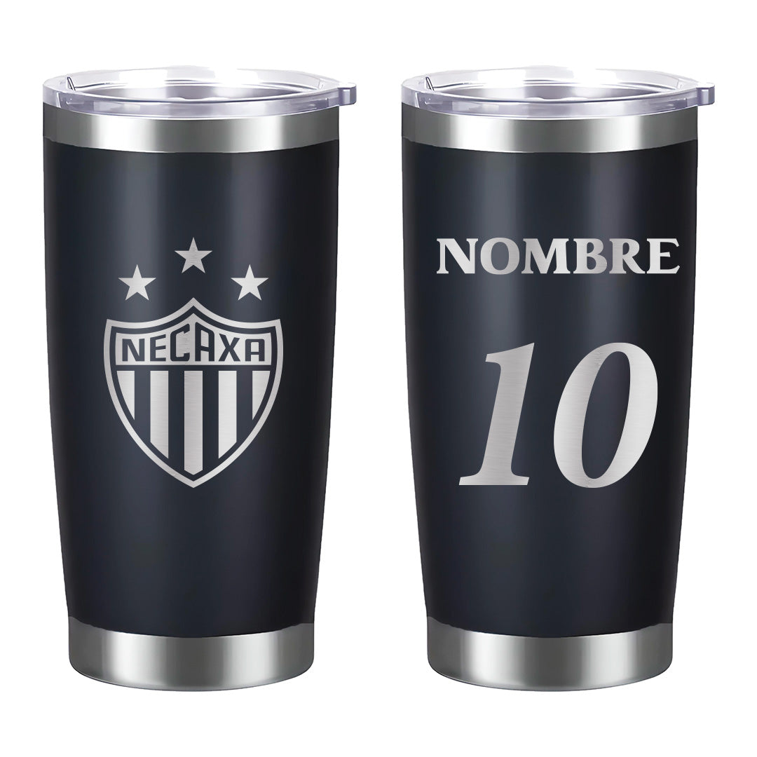 Termo Necaxa 20oz - Personalizado Nombre y Número