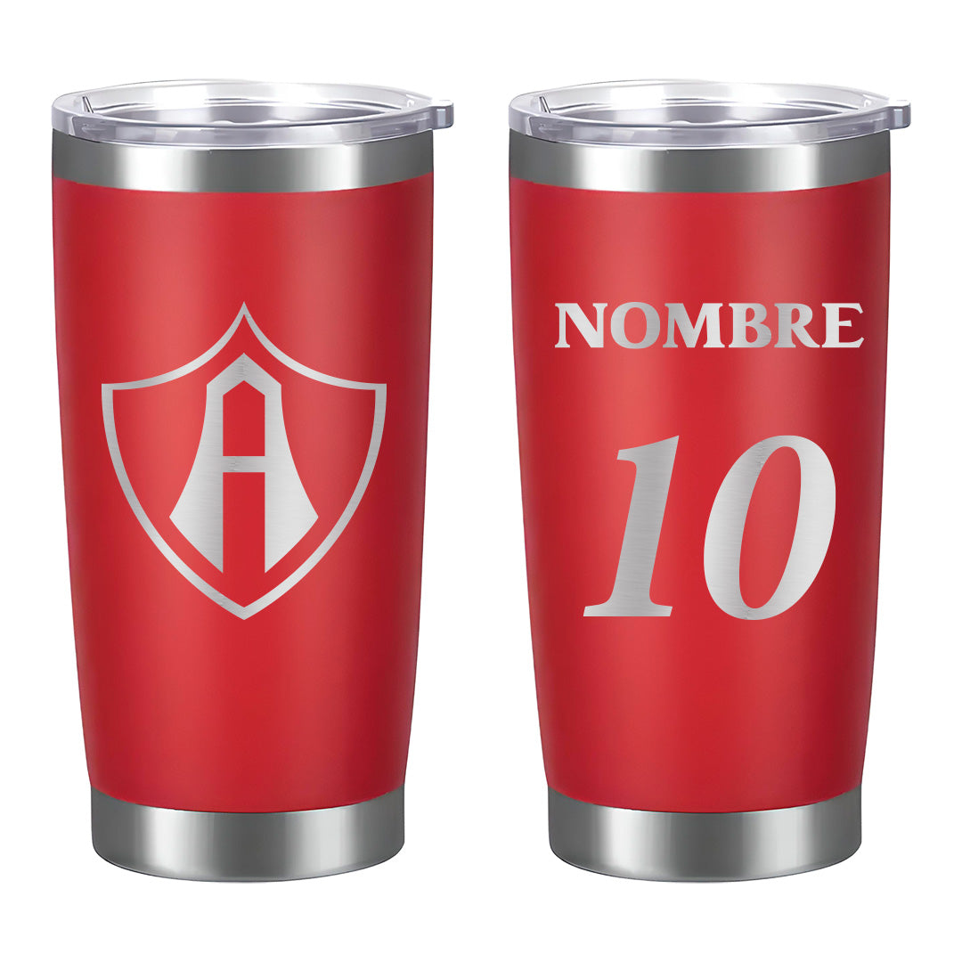 Termo Club Atlas 20oz - Personalizado con Nombre y Número