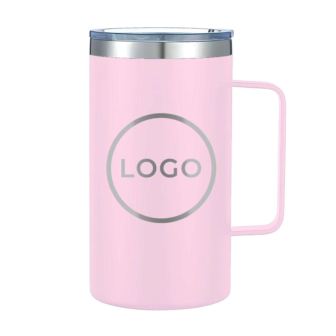 Termo Personalizado 24oz - Baby Pink