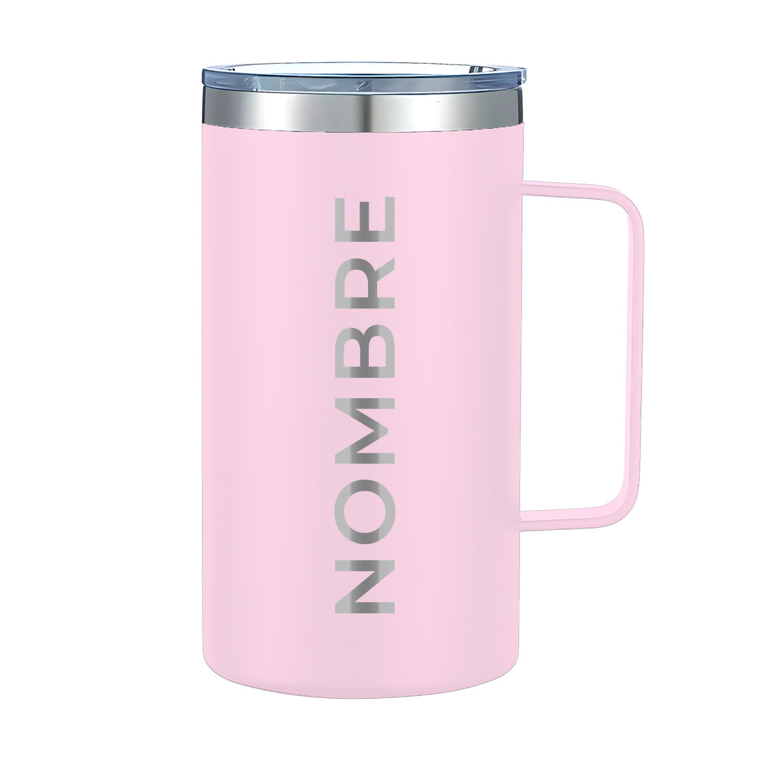 Termo Personalizado 24oz - Baby Pink