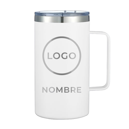 Termo Personalizado 24oz - Blanco