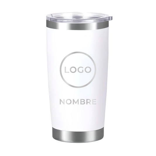 Termo Personalizado 20oz - Blanco