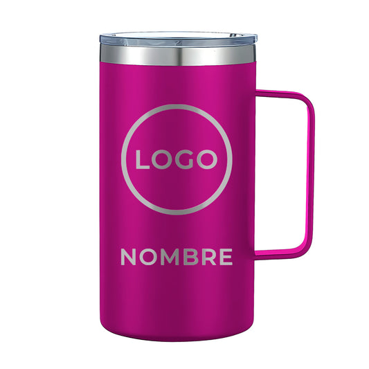 Termo Personalizado 24oz - Magenta