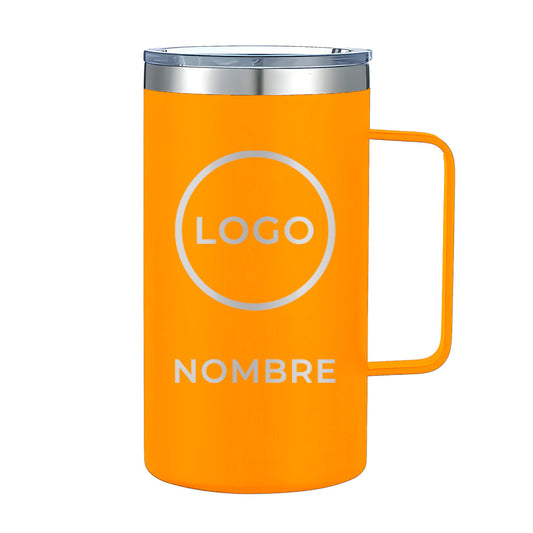 Termo Personalizado 24oz - Naranja