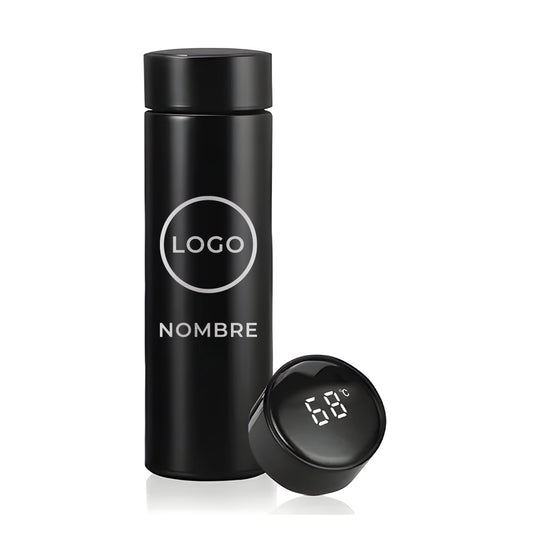 Termo Digital 500ml - Negro