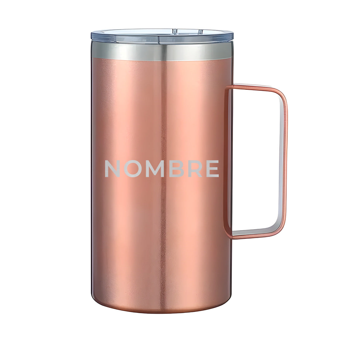 Termo Personalizado 24oz - Oro Rosa
