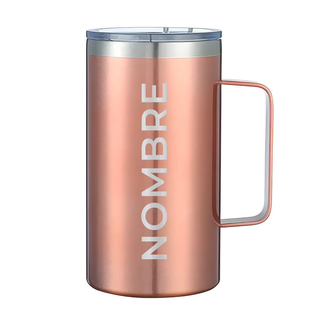 Termo Personalizado 24oz - Oro Rosa