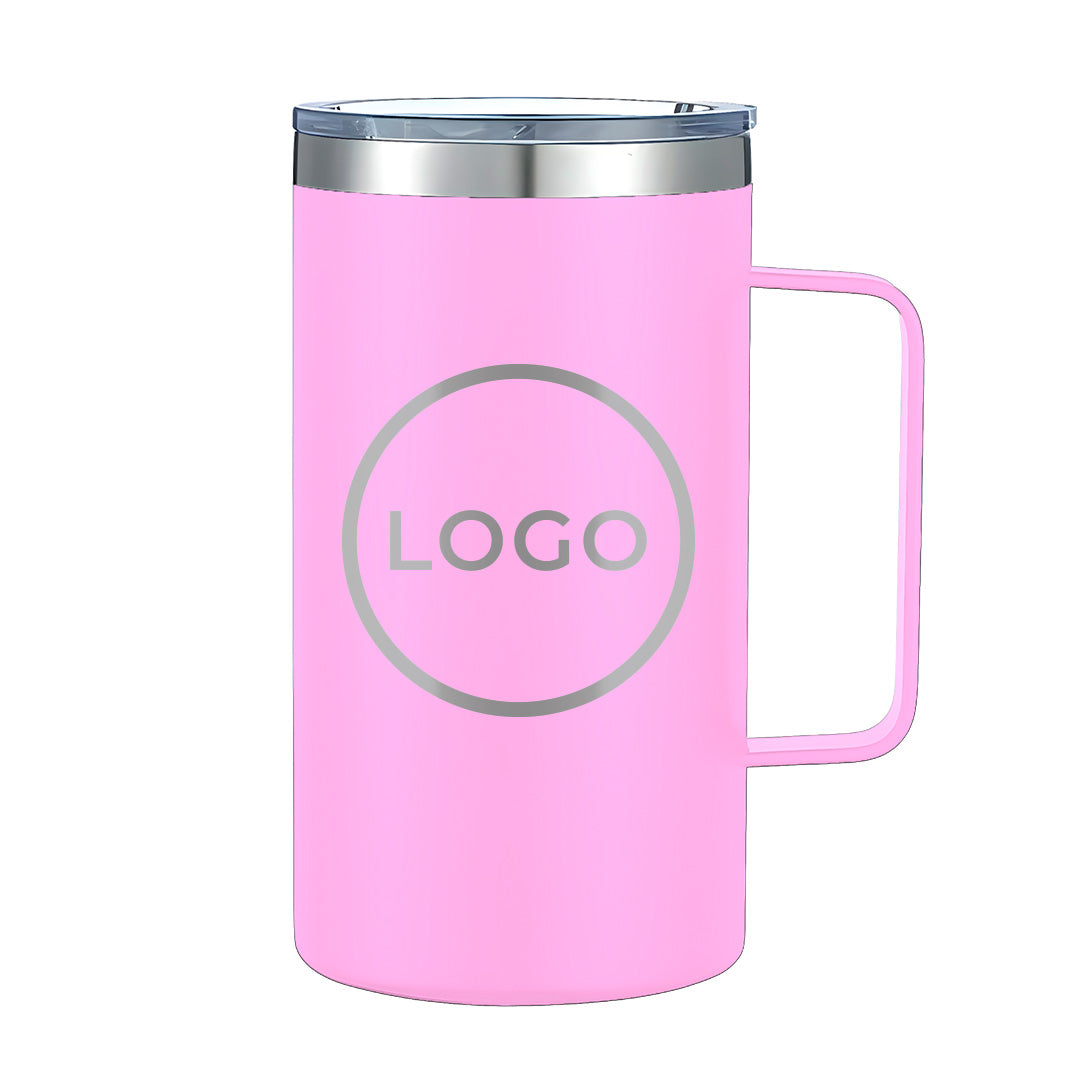 Termo Personalizado 24oz - Rosa Pastel