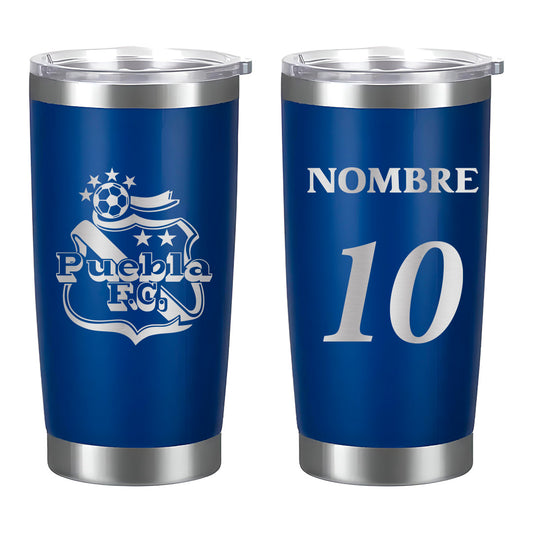 Termo Puebla 20oz - Personalizado Nombre y Número