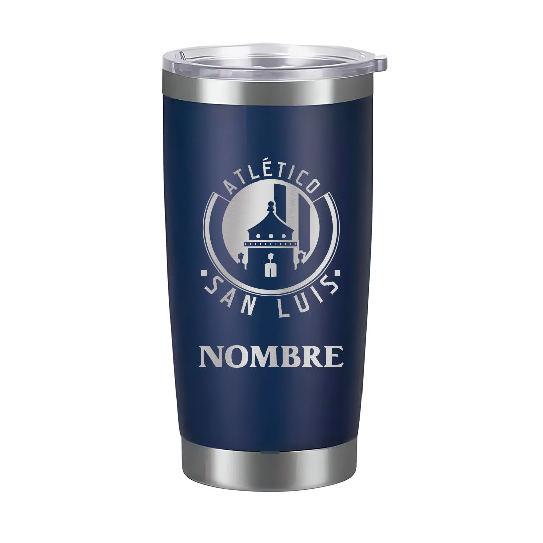 Termo Atlético San Luis 20oz - Personalizado con Nombre