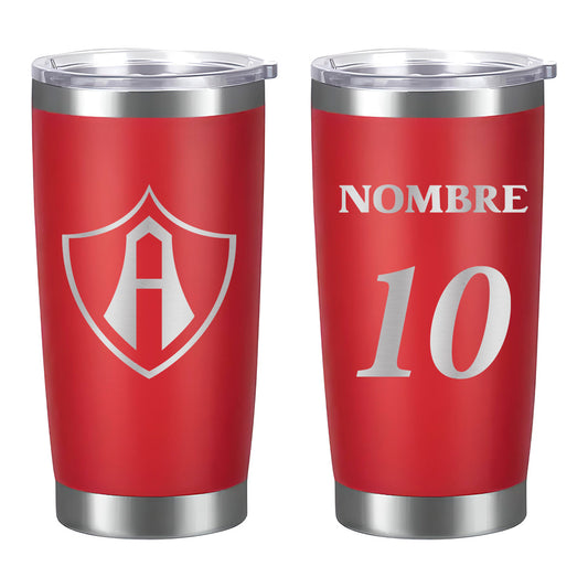 Termo Club Atlas 20oz - Personalizado con Nombre y Número