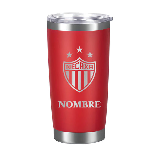 Termo León 20oz Rojo - Personalizado Nombre