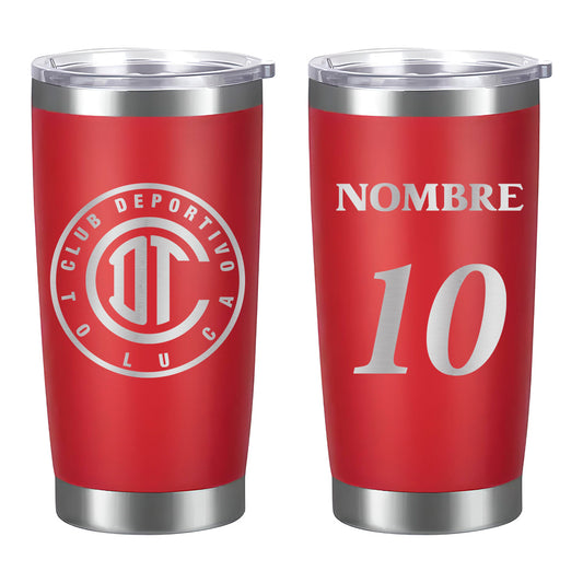 Termo Toluca 20oz - Personalizado Nombre y Número