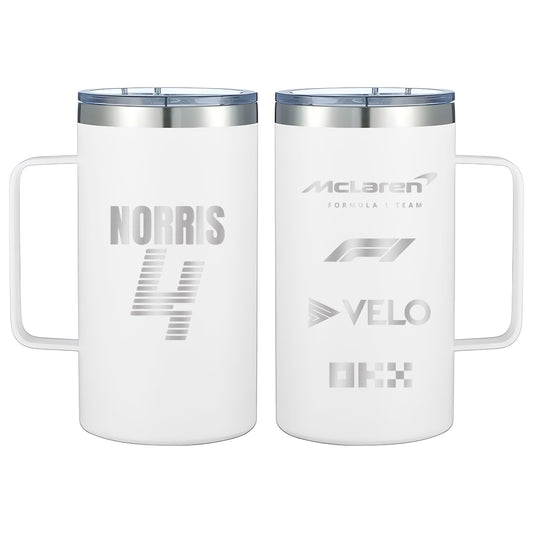 Termo Lando Norris McLaren 24oz Blanco