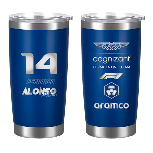 Termo Fernando Alonso Aston Martin 20oz Azul