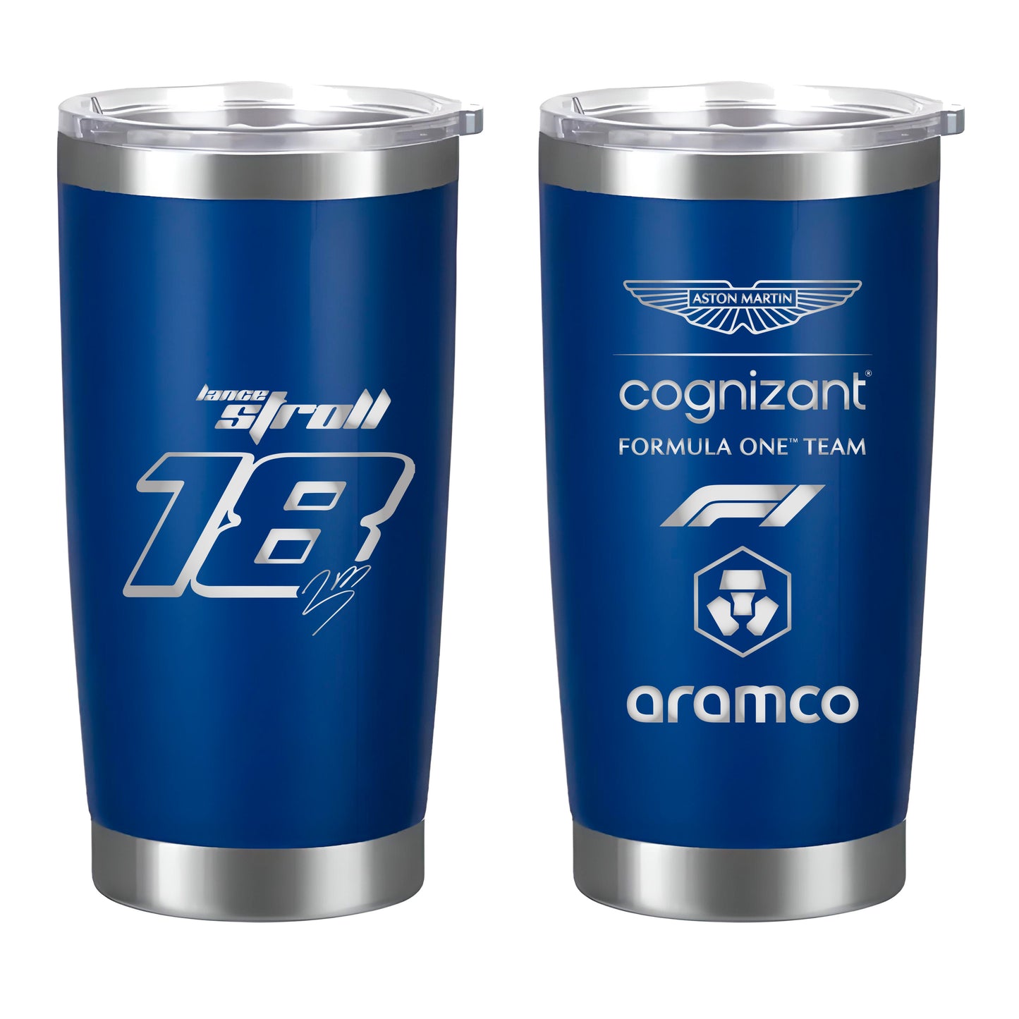 Termo Lance Stroll Aston Martin 20oz Azul