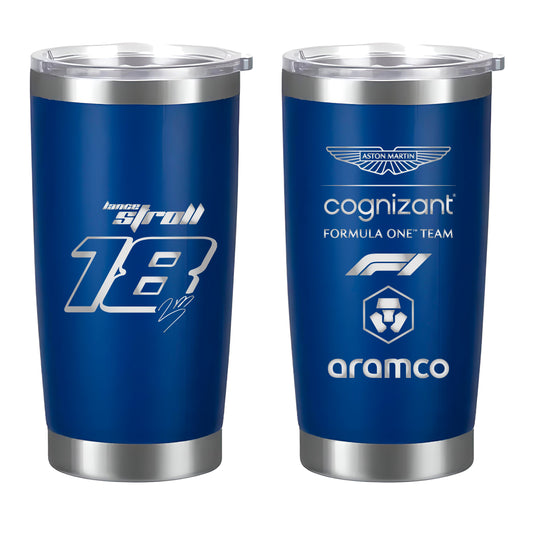 Termo Lance Stroll Aston Martin 20oz Azul