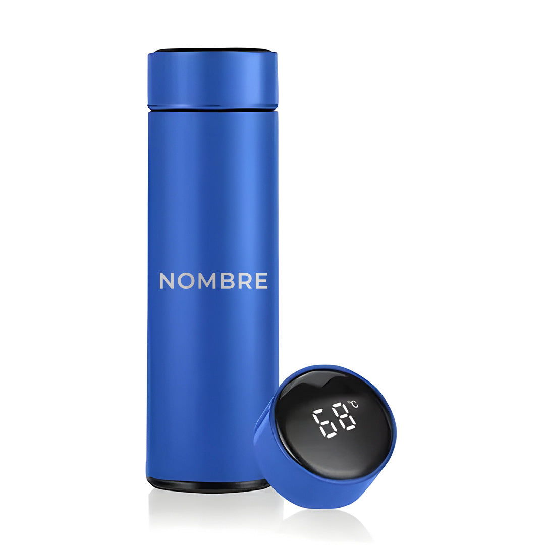 Termo Digital 500ml - Azul