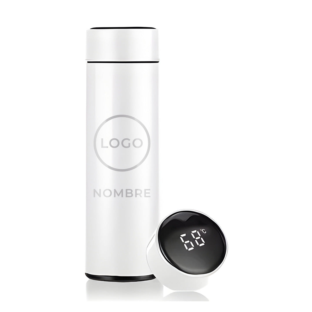 Termo Digital 500ml - Blanco