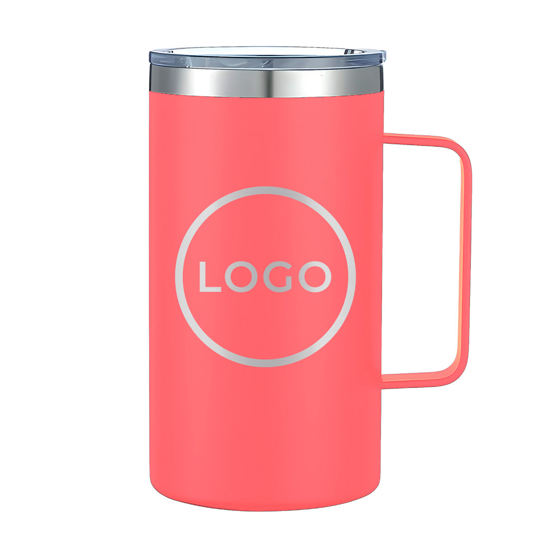 Termo Personalizado 24oz - Coral