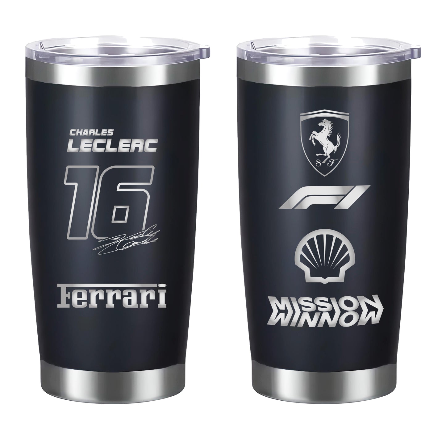Charles Leclerc Ferrari - Termos 20oz