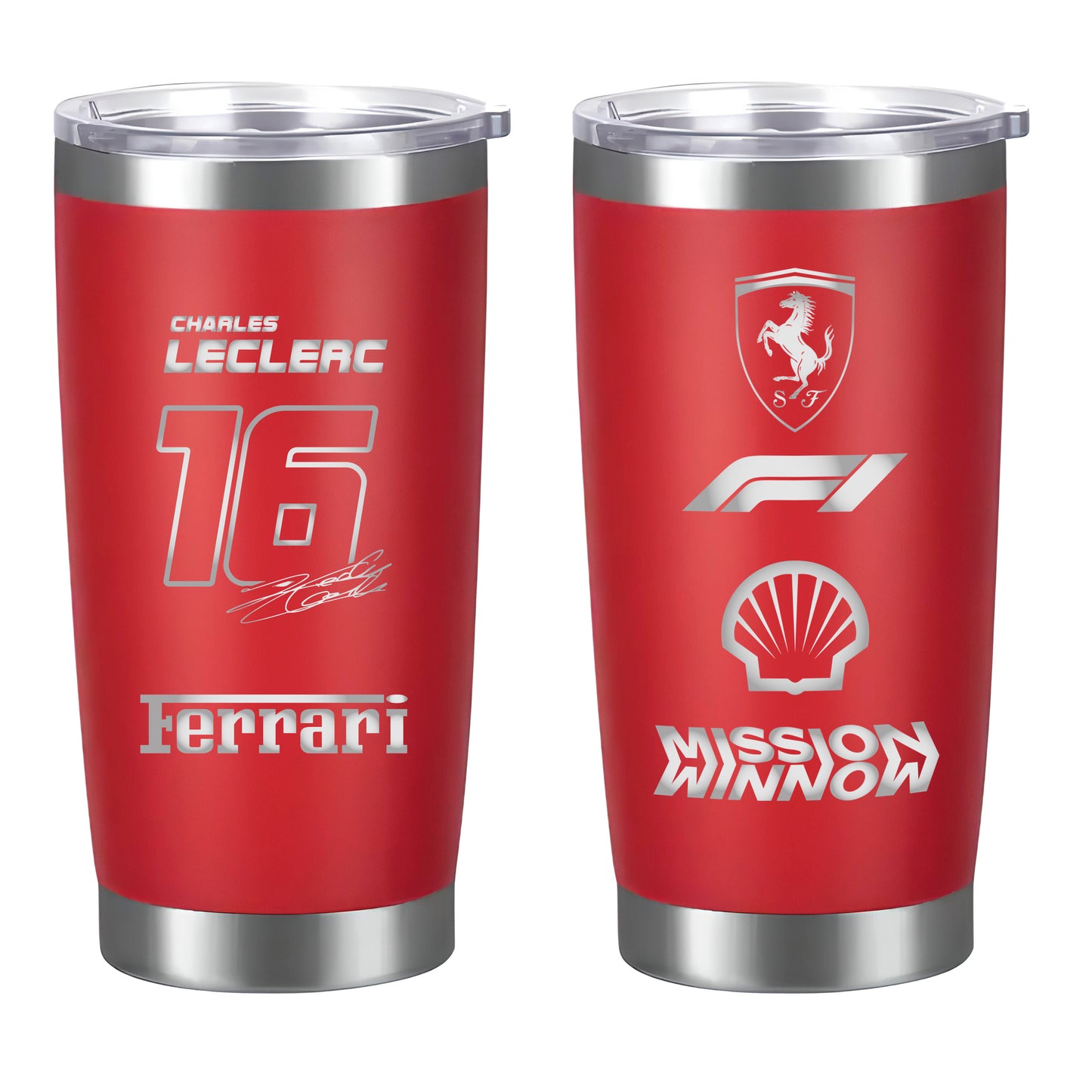 Charles Leclerc Ferrari - Termos 20oz