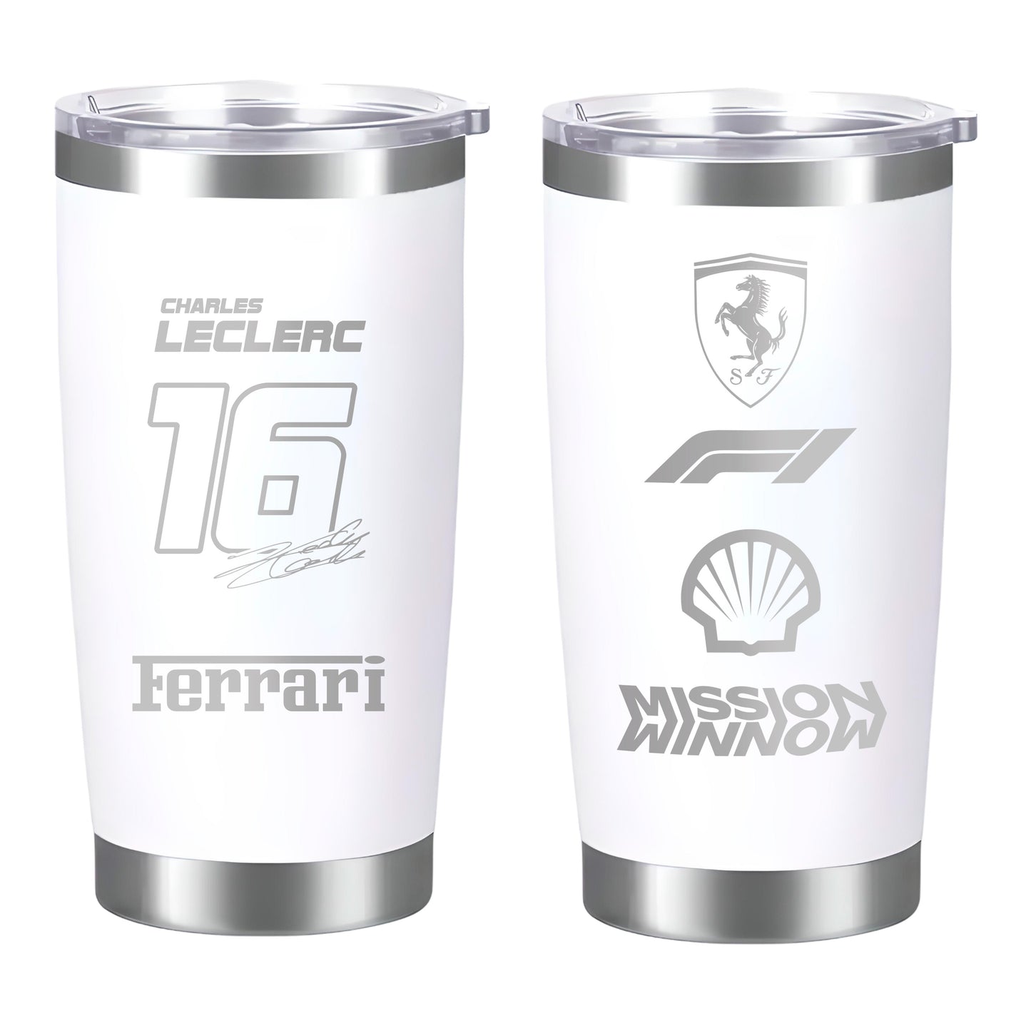 Charles Leclerc Ferrari - Termos 20oz