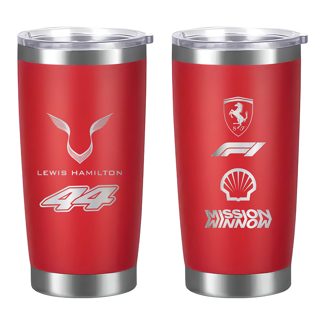 Lewis Hamilton Ferrari - Termo 20oz