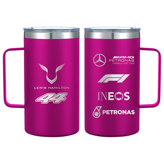Termo Lewis Hamilton Mercedes Benz AMG 24oz Magenta