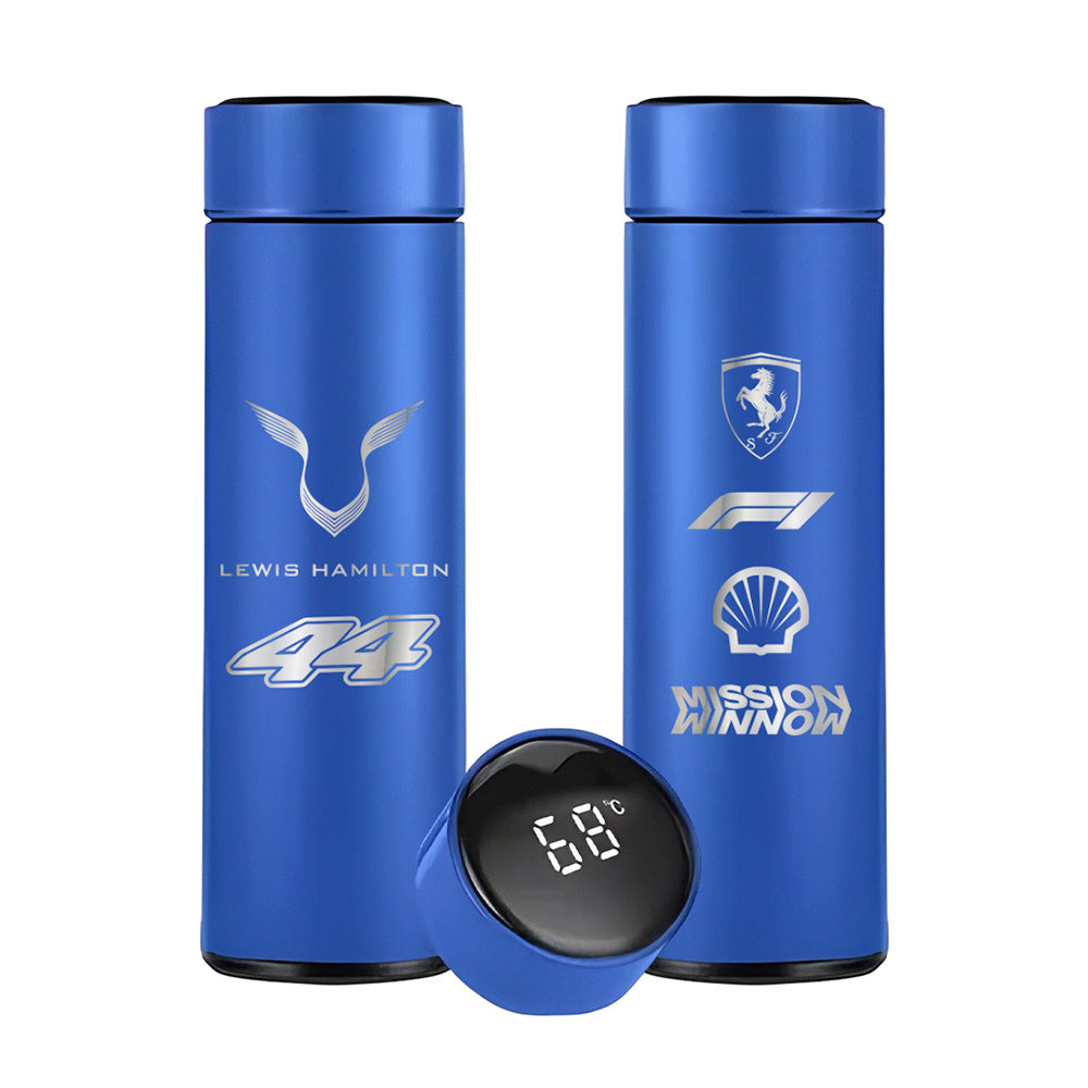 Lewis Hamilton Ferrari - Termo Digital (500ml)