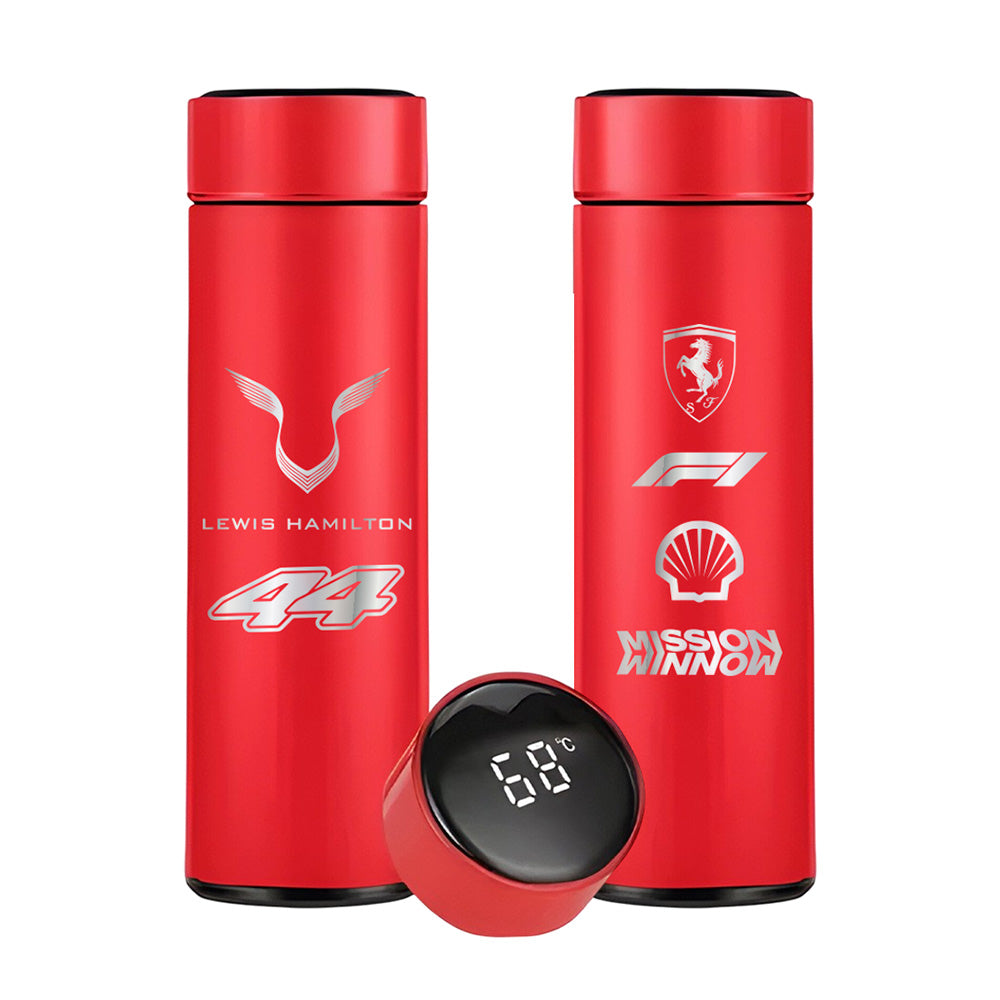 Lewis Hamilton Ferrari - Termo Digital (500ml)