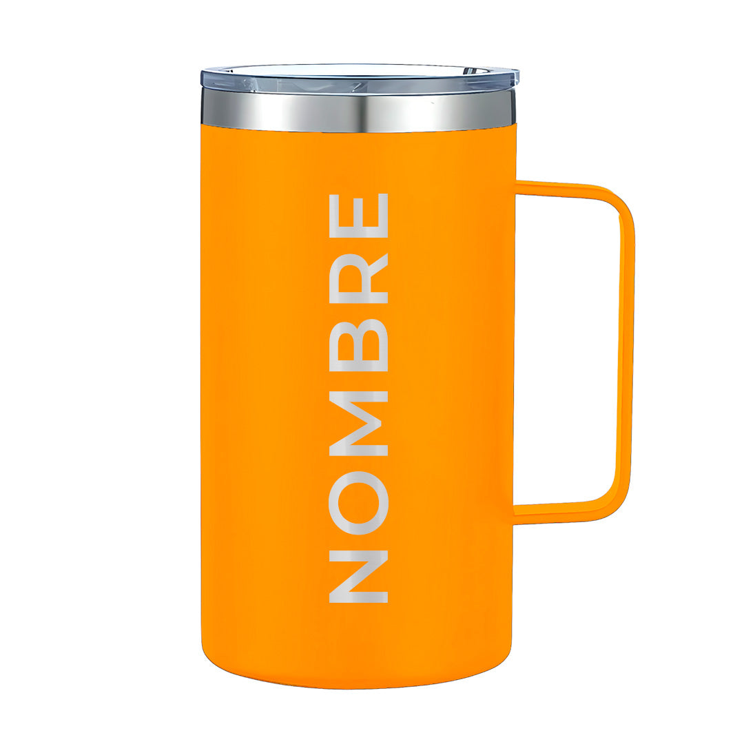 Termo Personalizado 24oz - Naranja