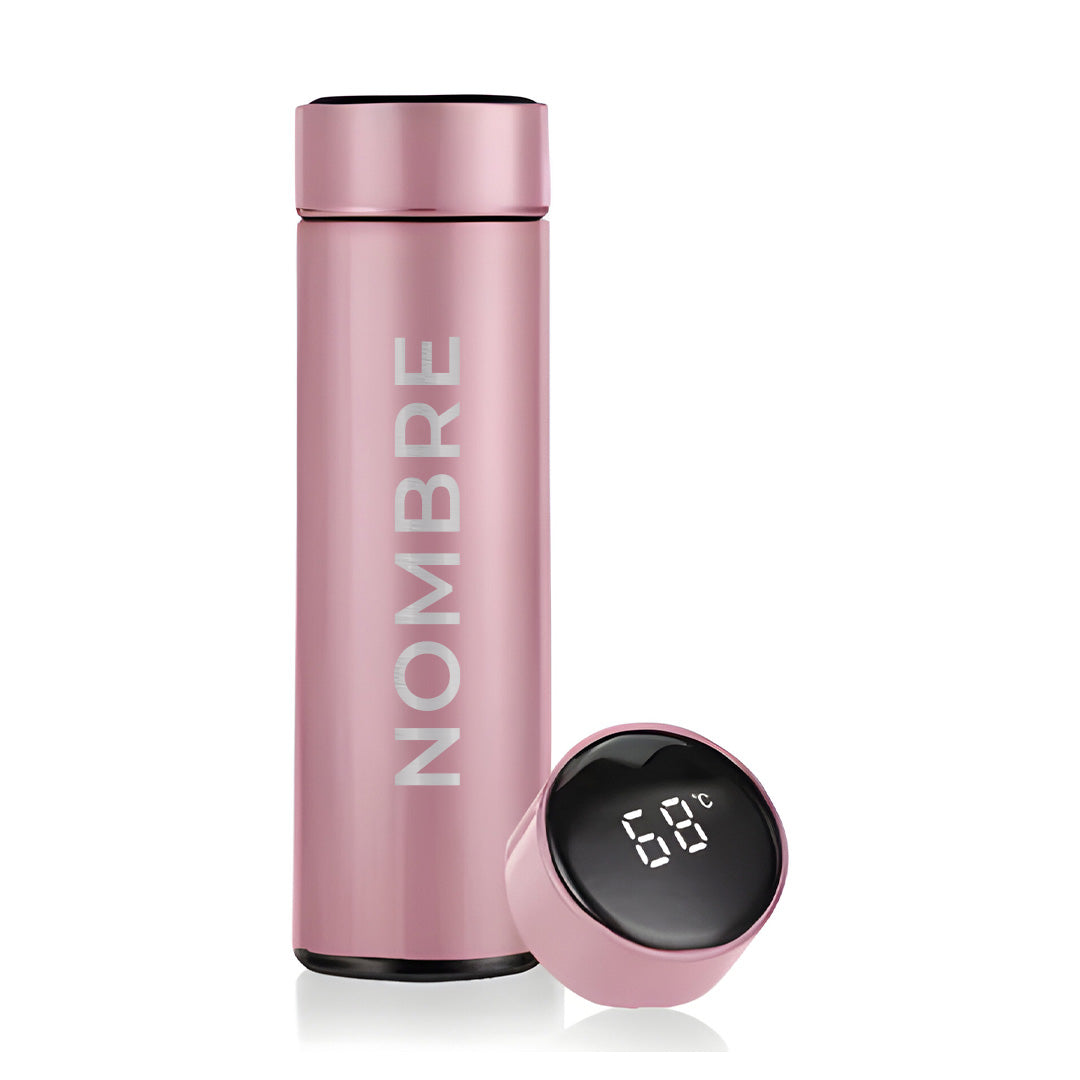 Termo Digital 500ml - Oro Rosa