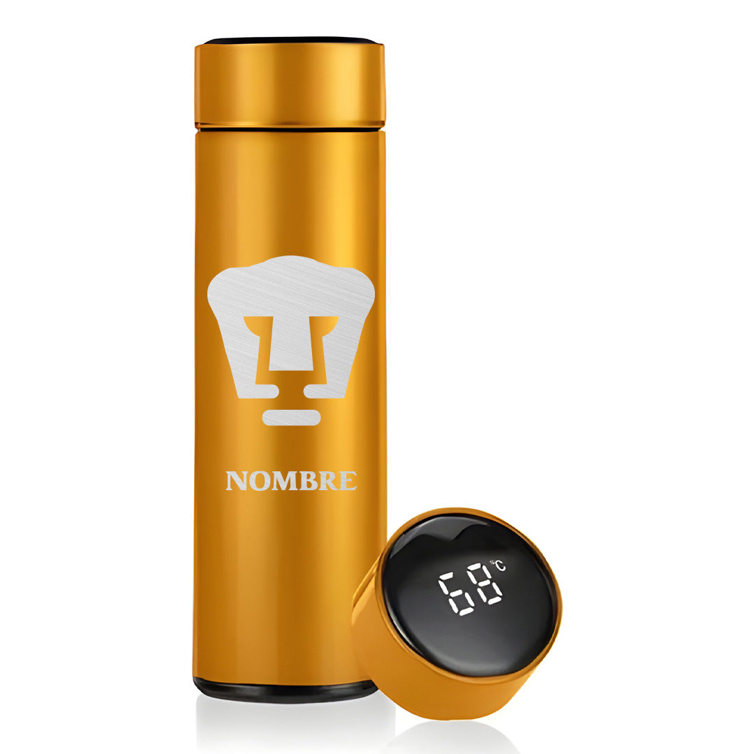 Termo Pumas UNAM Personalizado - Digital (500ml)