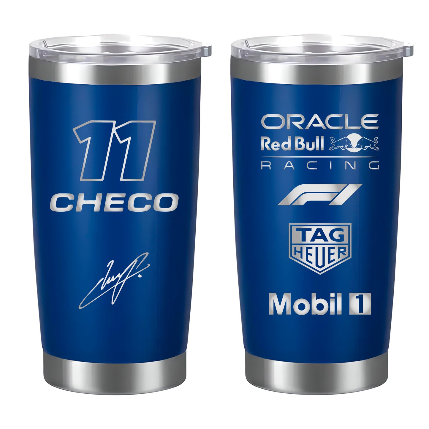 Checo Pérez Red Bull Racing - Termo 20oz