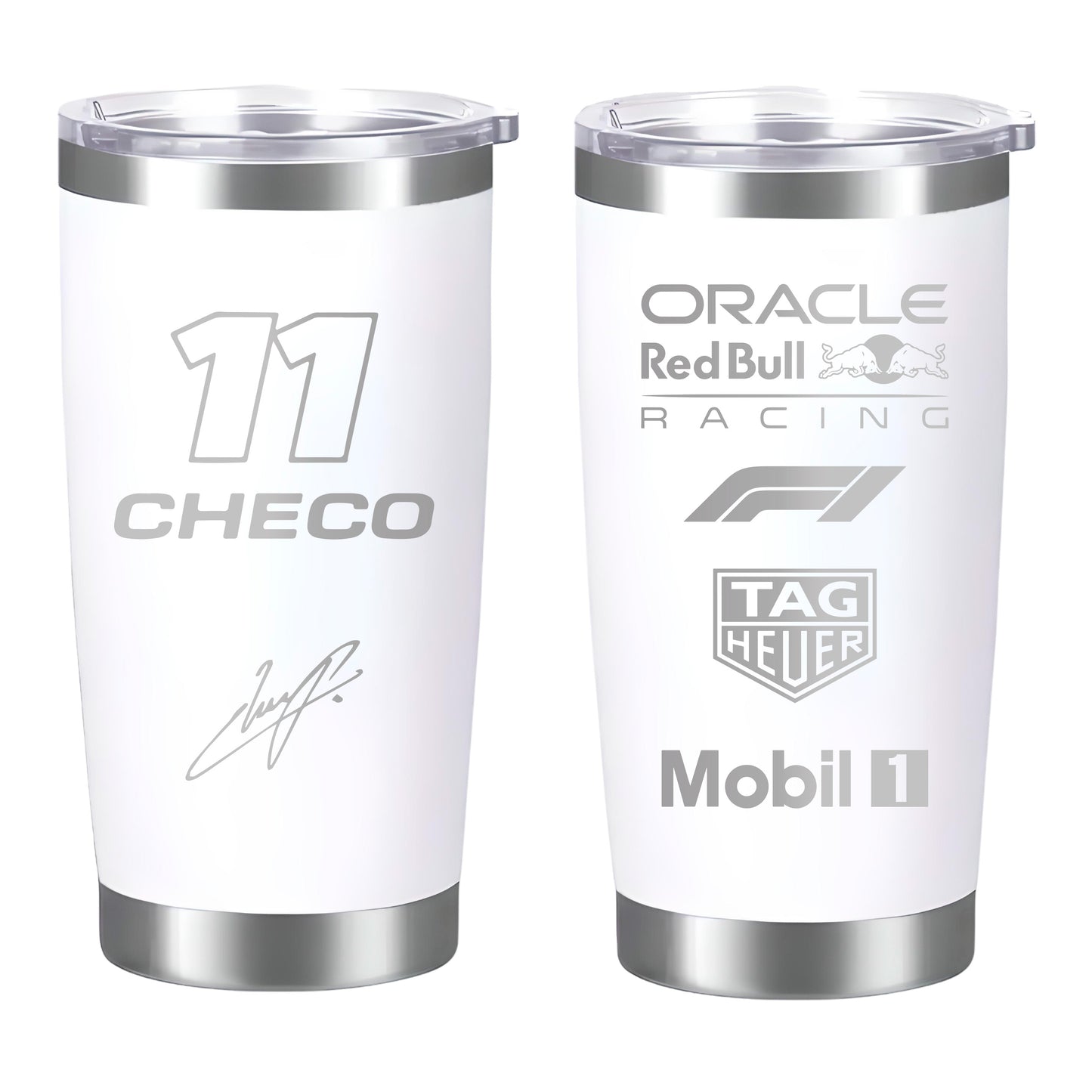 Checo Pérez Red Bull Racing - Termo 20oz
