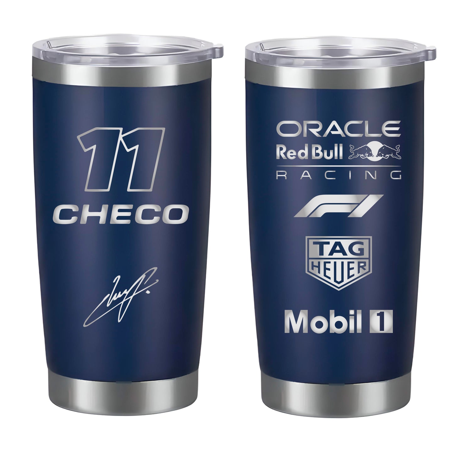 Checo Pérez Red Bull Racing - Termo 20oz